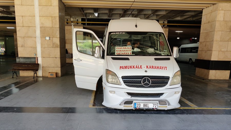 microbuz Denizli spre Pamukkale | transfer Pamukkale |