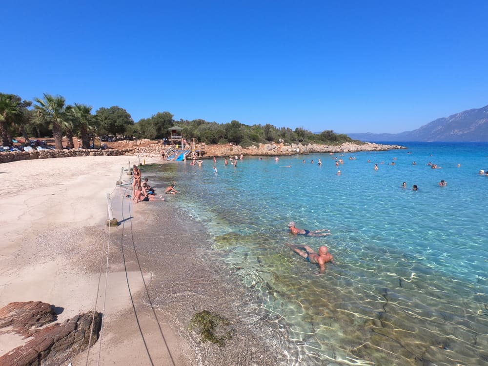 plaja Cleopatra | Cleopatra Marmaris | best beach marmaris |