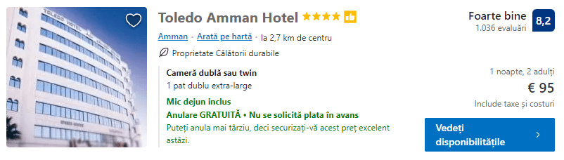 Toledo Amman Hotel | hotel Amman | cazare Amman | Iordania hoteluri |