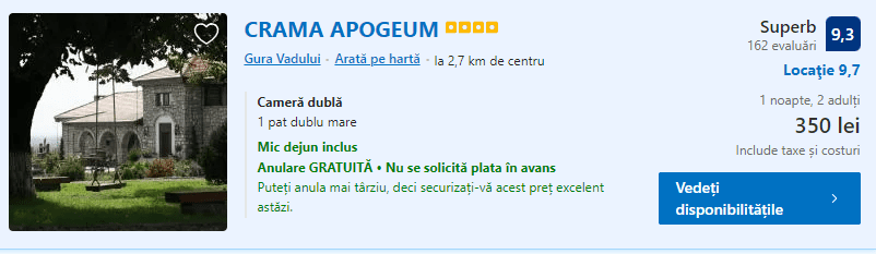 Crama Apogeum | podgoria Dealu Mare | enoturism |