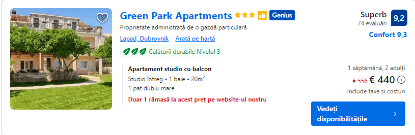 green park apartments | plaja in croatia | plaja dubrovnik |