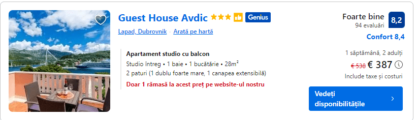 guest house avdic | hotel lapad dubrovnik | la