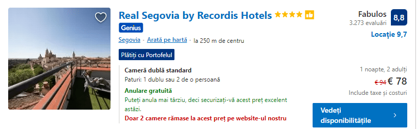 Real Segovia by Recordis | cazare in Segovia | 