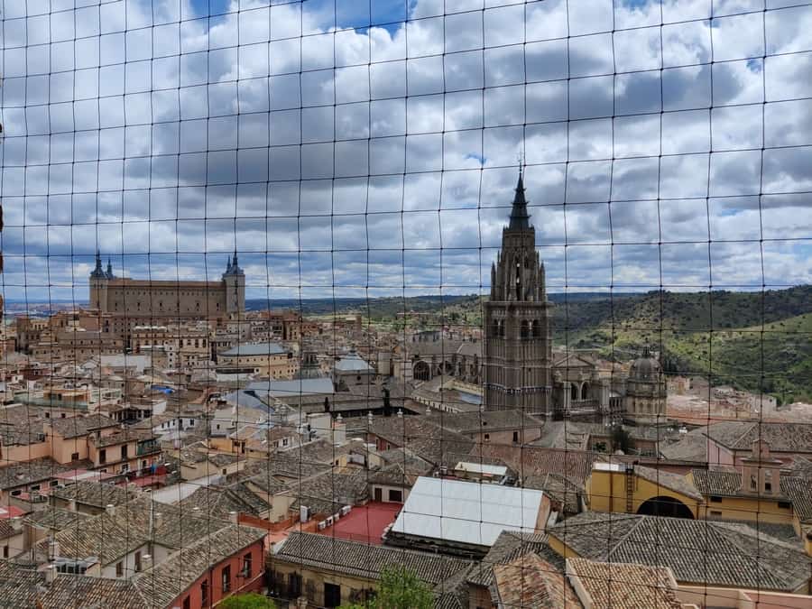 Turnul Bisericii Los Jesuitas | panorama Toledo |