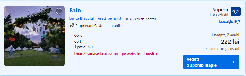 fain | cort lunca bradului | cazare la cort romania |