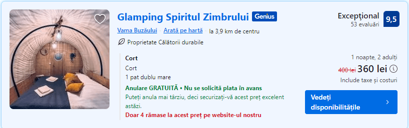 glamping spiritul zimbrului | cort glamping | glamping vama buzaului | cazare vama buzaului |