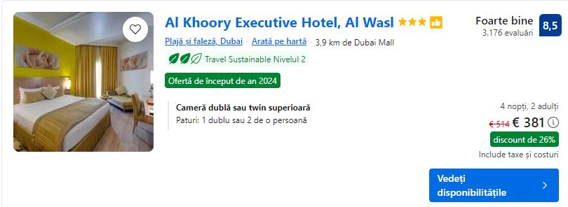 al khoory dubai mall | cazare accesibila dubai | hoteluri dubai mall |