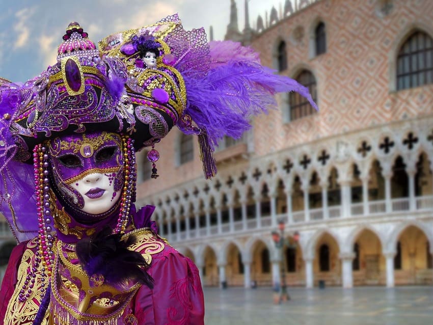 carnavalul de la Venetia | Piazza san marco |