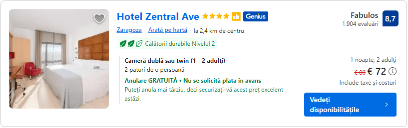 hotel zentral | hotel central zargoza | 