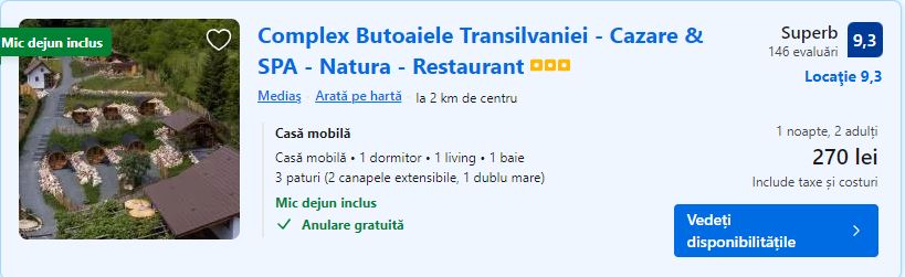 complex butoaiele transilvaniei | casute la medias | cazare la medias | cazari inedite romania | cazari inedite mures |