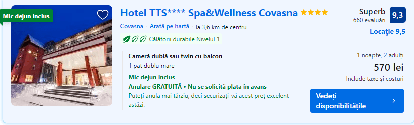 hotel tts covasna | hotel cu spa si wellness covasna |