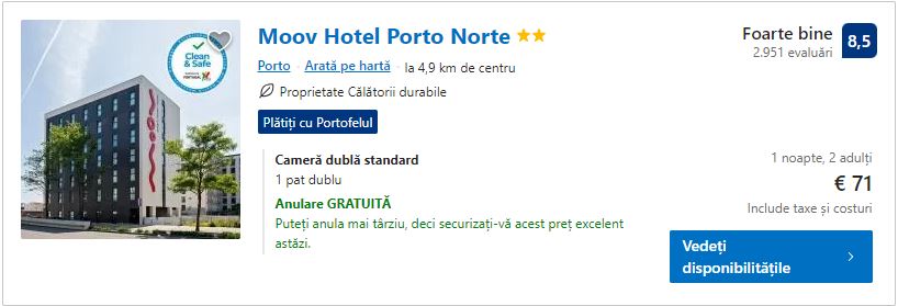 moov hotel porto norte | hotel in porto | porto portugalia |