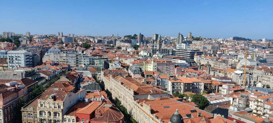 panoama Turnul Clerigos | atractii Porto |