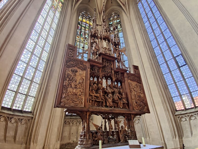 altarul sf sange | biserica sf iacob | biserica germania |