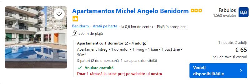 apartamentos michel angelo | apartamente regim hotelier in benidorm |