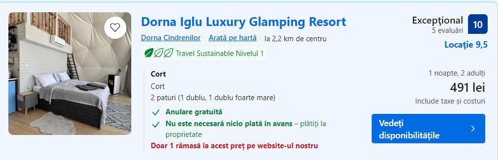 dorna iglu | glamping bucovina | cazare cort de lux suceava |