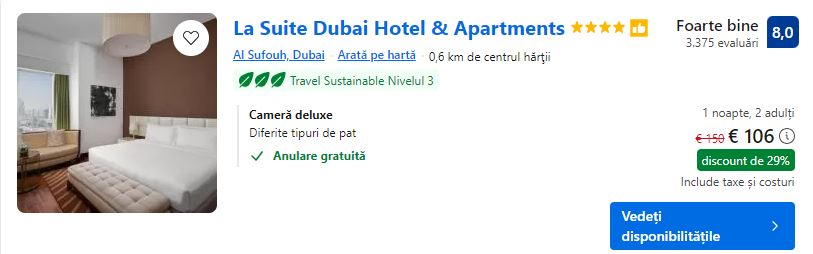 la suite dubai hotel | plaja Al Sufouh Dubai |