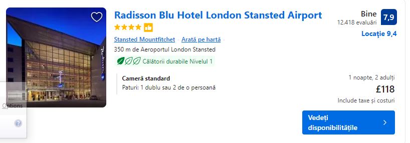 radisson blu stansted | hotel la stansted aeroport |