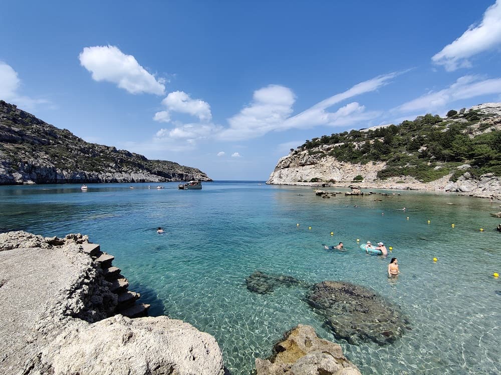 Recomandari Rodos_anthony quinn bay_calatorulmultumit