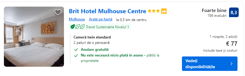 Brit hotel mulhouse | cazare centrala mulhouse |