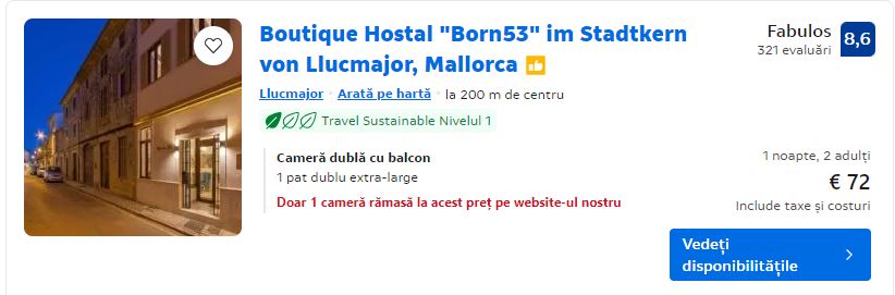 Boutique Hostal Born 53 | cazare cu mic dejun mallorca |