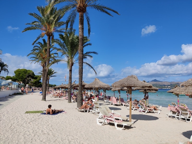 Playa Alcudia | alcudia mallorca | plaje din mallorca |