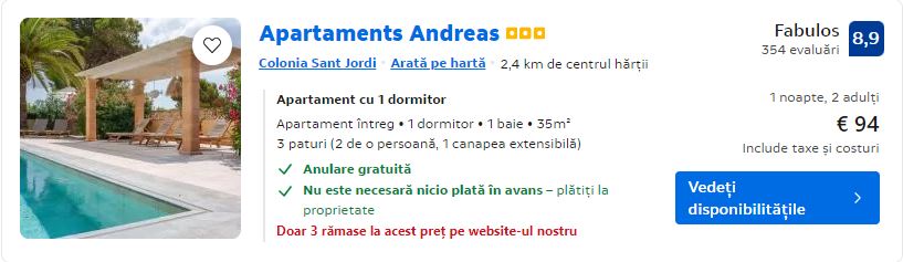 apartaments andreas | cazare in mallorca |