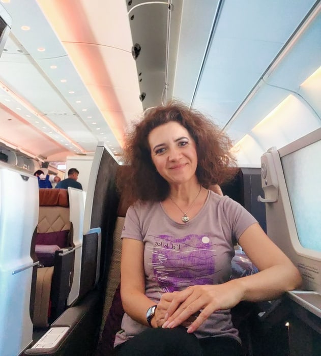 calatoria la business class | review business class cu qatar |