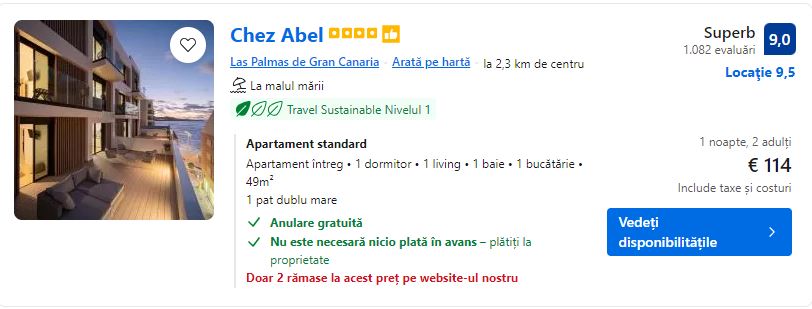 chez abel | cazare gran canaria | las palmas gran canaria |