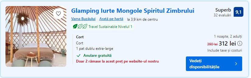 glamping iurte mongole | cazare glamping judetul brasov | cazare vama buzaului |