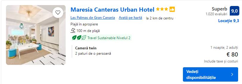 maresia canteras | hotel cu mic dejun in gran canaria |