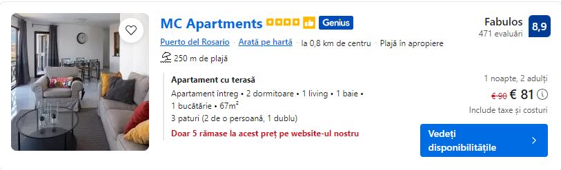 mc apartments | cazare apartamente fuerteventura | fuerteventura spania cazari |