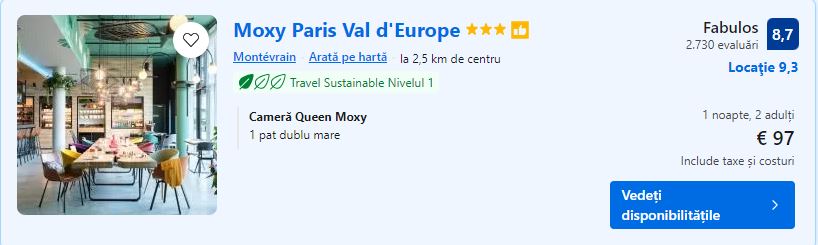moxy paris | hotel in val d europe | hotel in apropiere de disneyland paris |