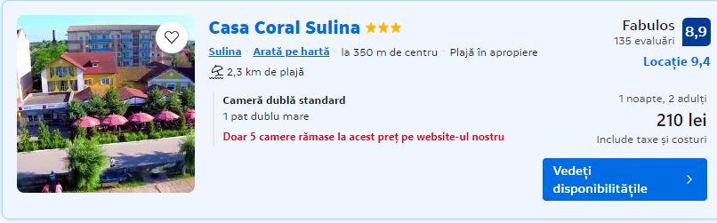 casa coral sulina | cazare sulina delta dunarii | oferte cazare delta dunarii |