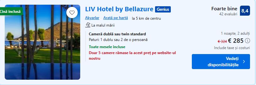 Liv hotel bellazure bodrum | hotel cu toate mesele incluse bodrum | hotel all inclusive bodrum | hotel bodrum recomandare | hotel pe plaja bodrum |