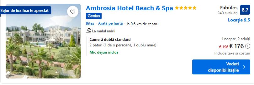 ambrosia hotel bodrum | cazare plaja bodrum | hotel pe plaja in bodrum | recomandari hoteluri bodrum |