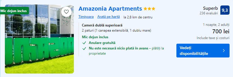 amazonia apartments | cazare amazonia | amazonia timisoara | aquapark timisoara |
