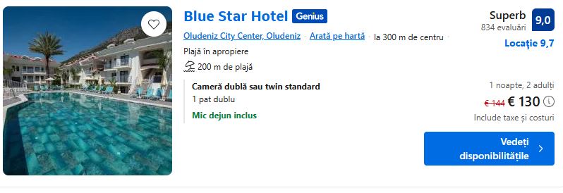 blue star hotel | camere duble oludeniz | cazare ieftina oludeniz | cazare oludeniz turcia | cazare langa plaja oludeniz |