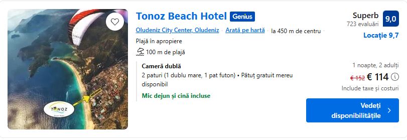 tonoz beach hotel | cazare cu demipensiune oludeniz | smancare oludeniz | cazare cu masa oludeniz | 